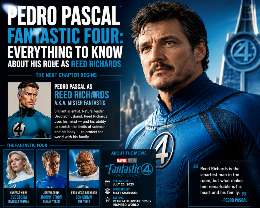 Pedro Pascal Fantastic Four