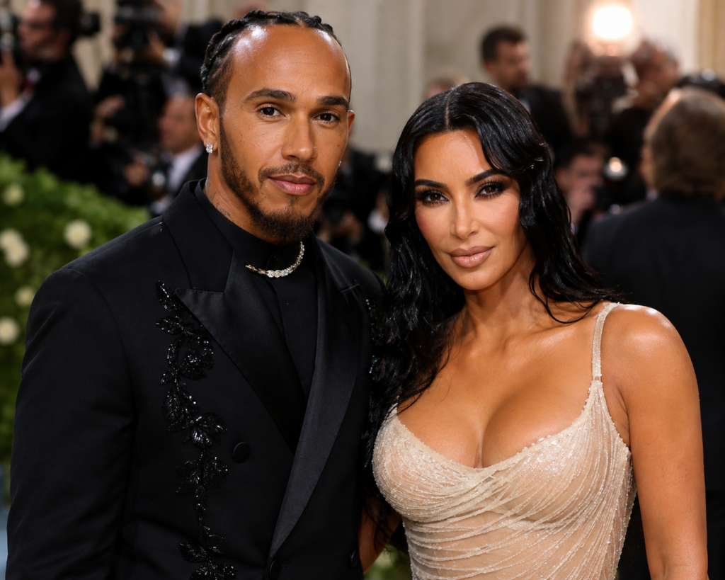 Lewis Hamilton Kim Kardashian