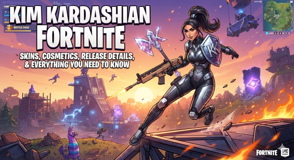 Kim Kardashian Fortnite: Skins, Cosmetics, Release Details, and Everything You Need to Know 1 Kim Kardashian Fortnite