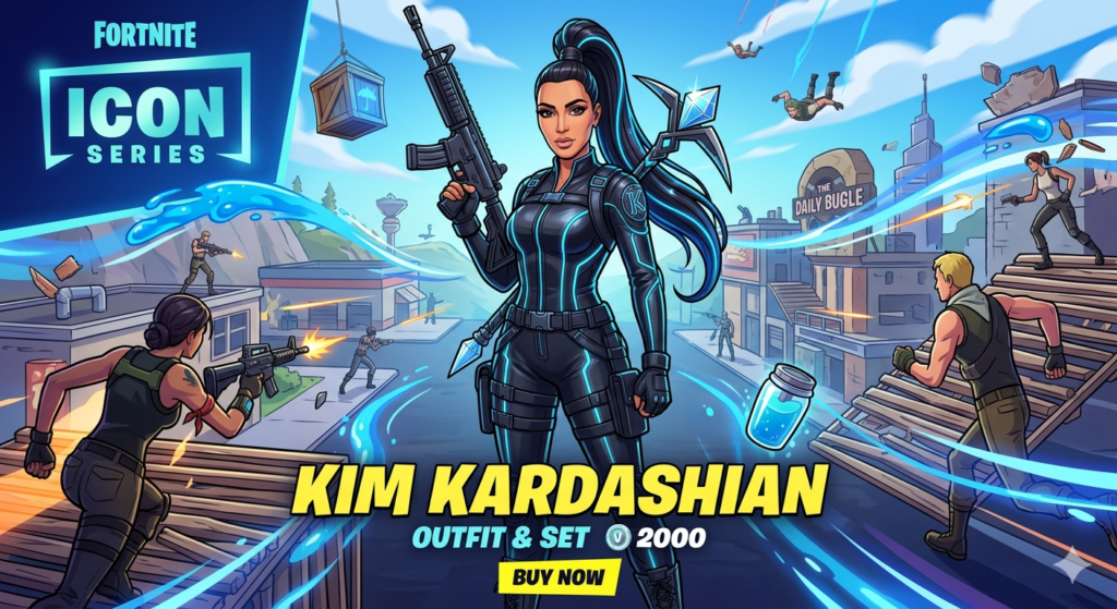 Kim Kardashian Fortnite: Skins, Cosmetics, Release Details, and Everything You Need to Know 2 image bf5247b9