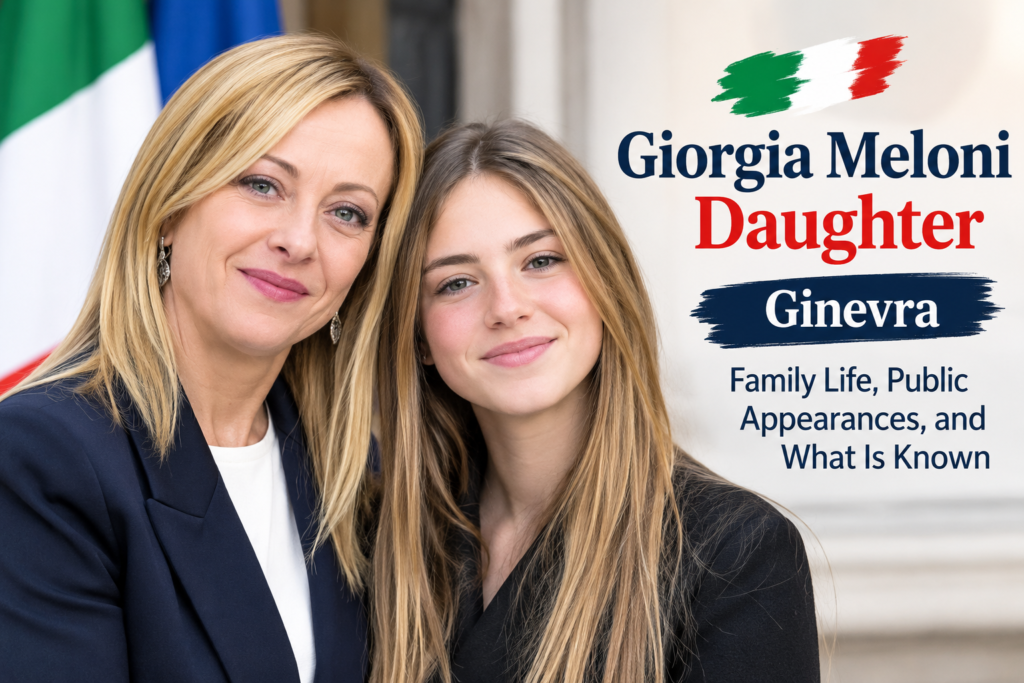 Giorgia Meloni Daughter