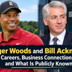 Tiger Woods and Bill Ackman