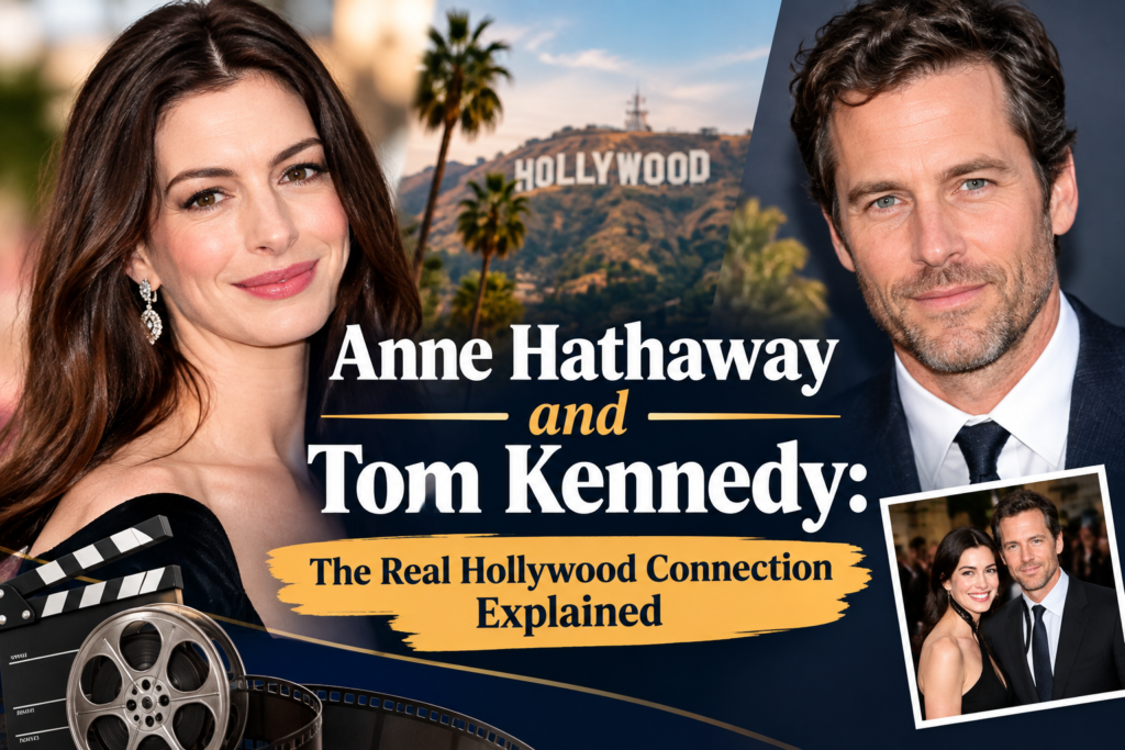 Anne Hathaway and Tom Kennedy